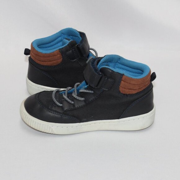 Carter's Boys High Top Canvas Sneakers - Picture 10 of 12